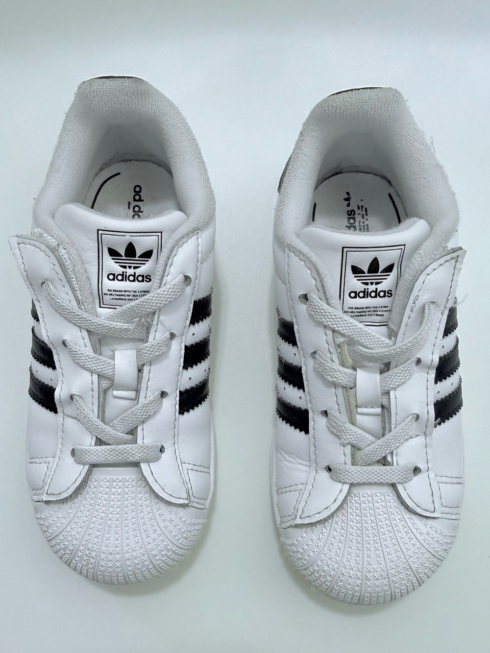Adidas Kids Elastic Lace Superstar